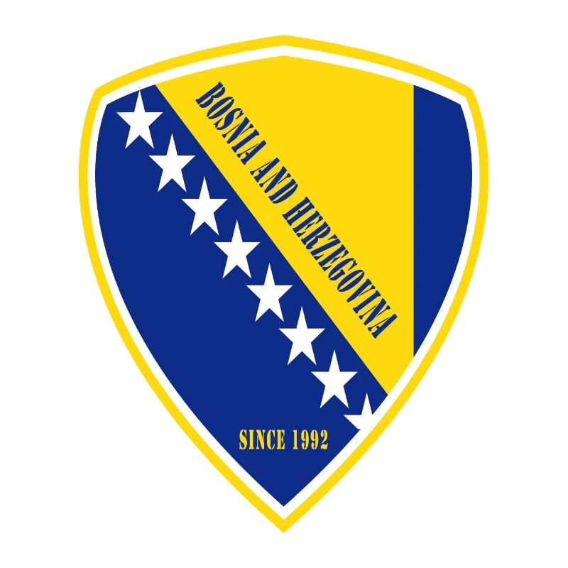 Bosnien Wappen Design