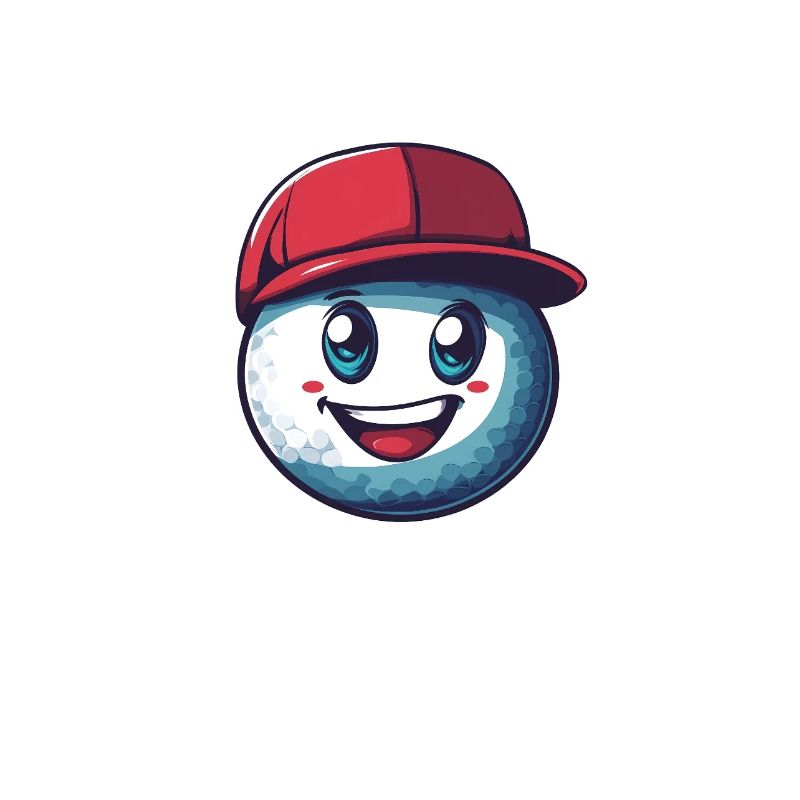Cap Rouge Golfball-Maskottchen