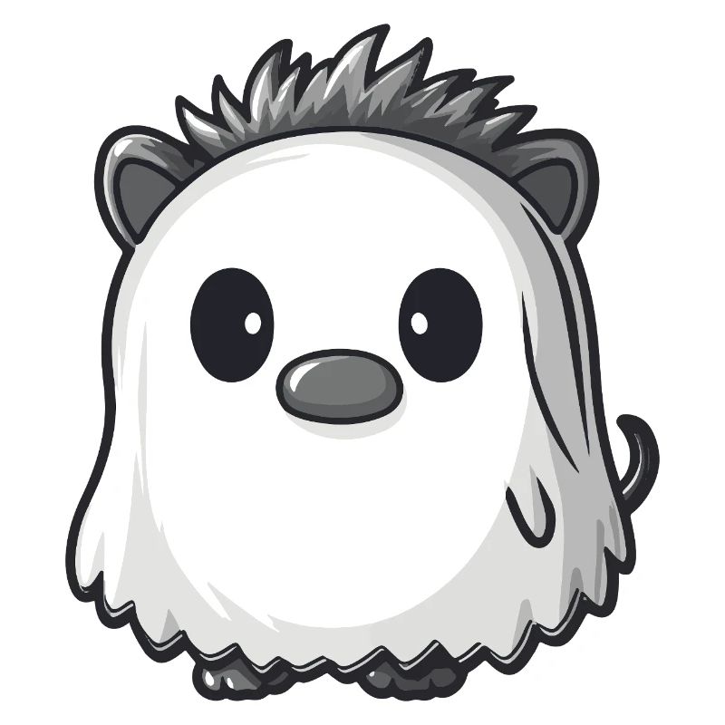 Igel Halloween Geist