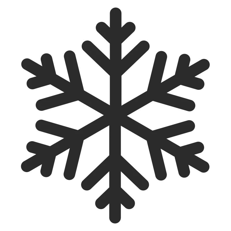 Geometrische Schneeflocke