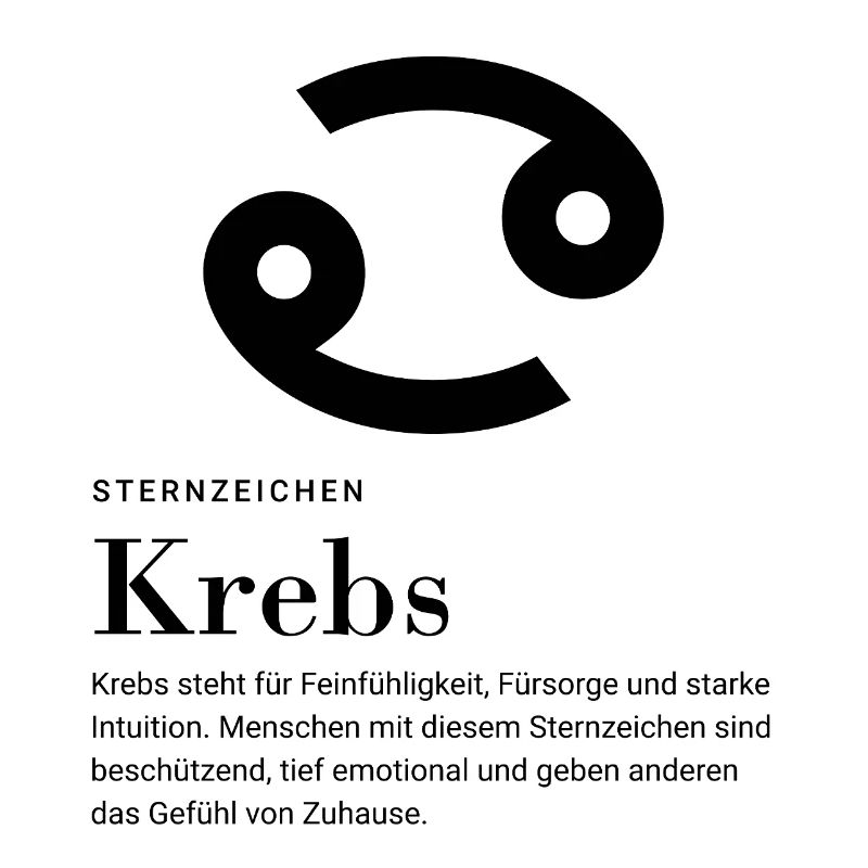 Sternzeichen Krebs