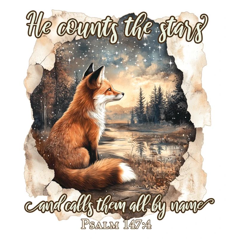 Christliches Zitat Bibelvers Fuchs