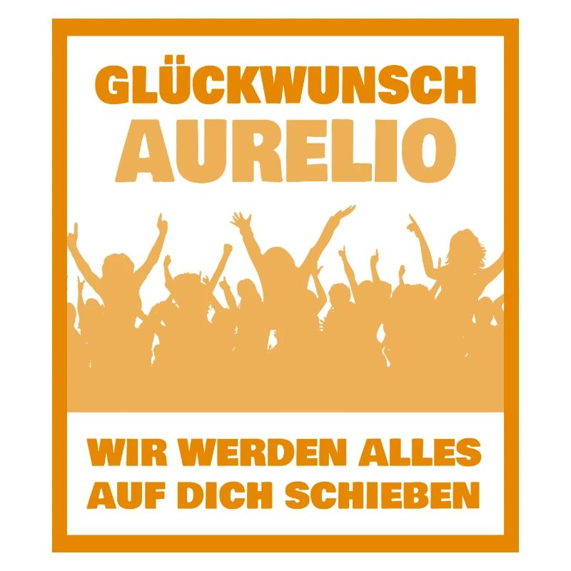 Glückwunsch Aurelio JubelCrowd