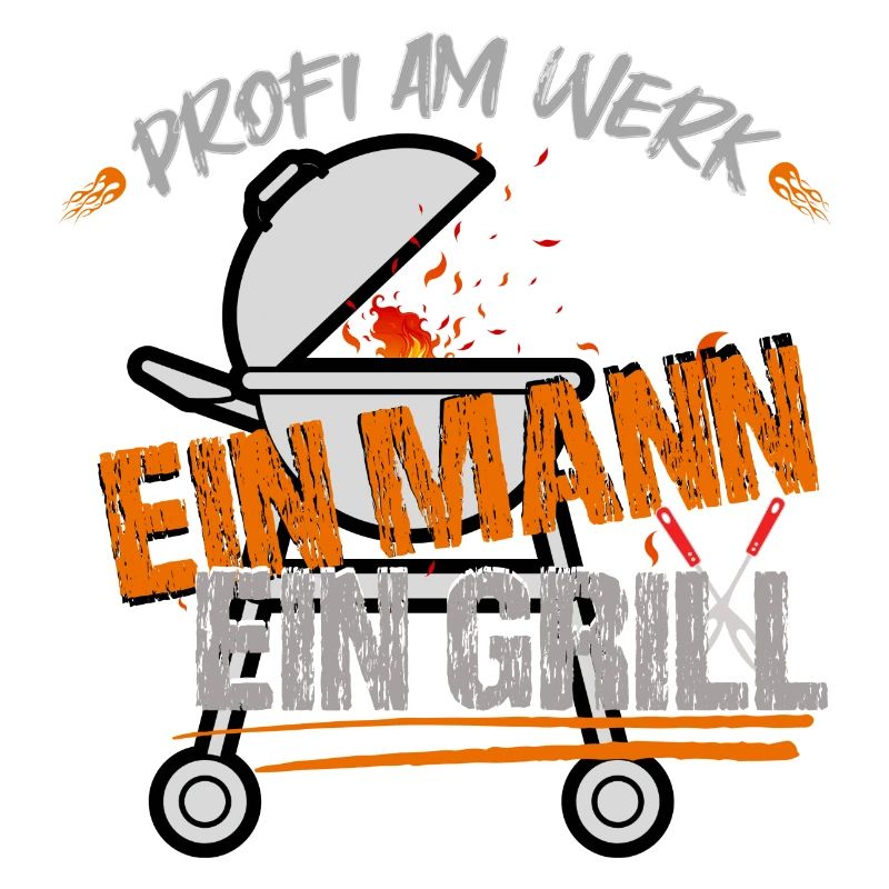Ein Mann Ein Grill