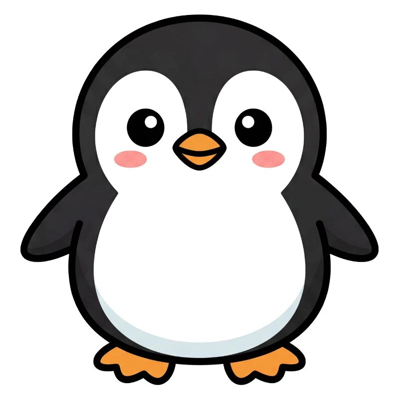 Adorable Penguin Pixel Pal
