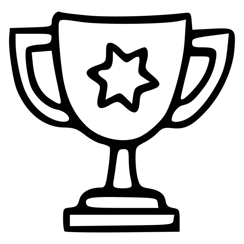 Cup Drawing Win Sketch Black