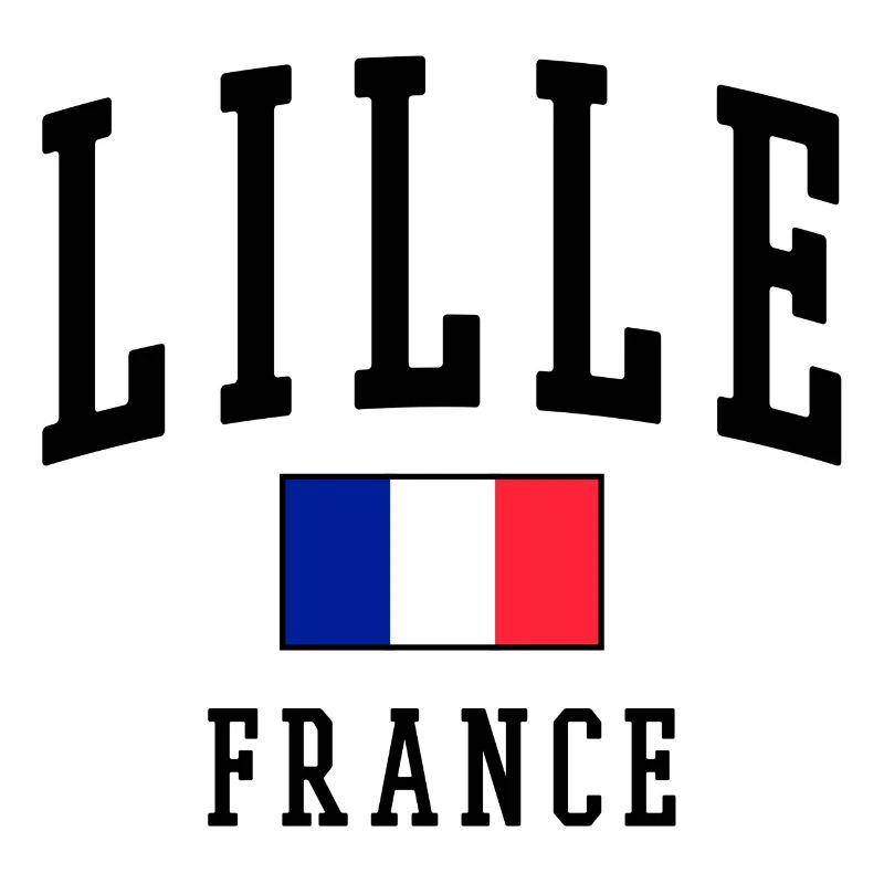 Lille - Frankreich - Flagge