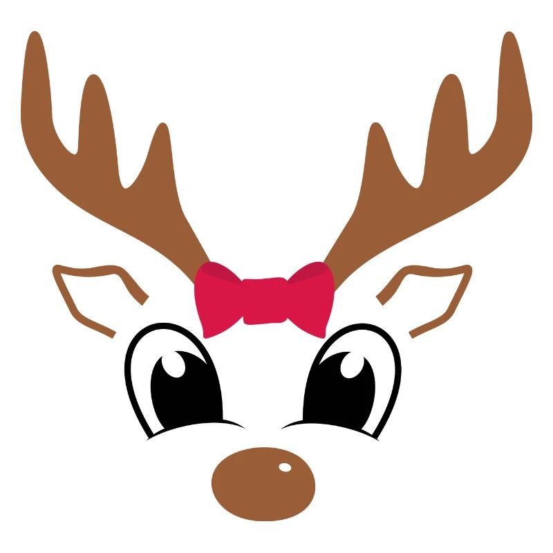 Weihnachtszeit süßes Rentier