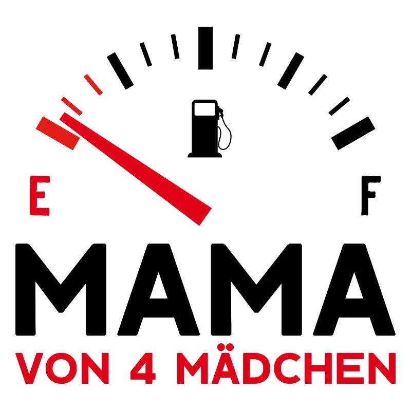 MAMA 4 TÖCHTER MUTTERTAG MUTTER VIER MÄDCHEN