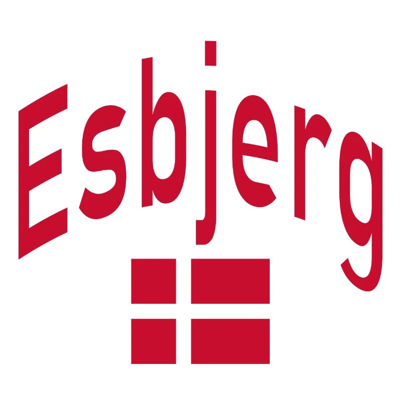 Esbjerg dänemark flagge