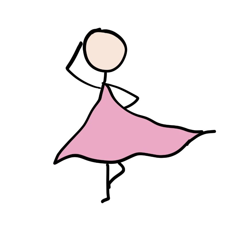 tänzerin kleid