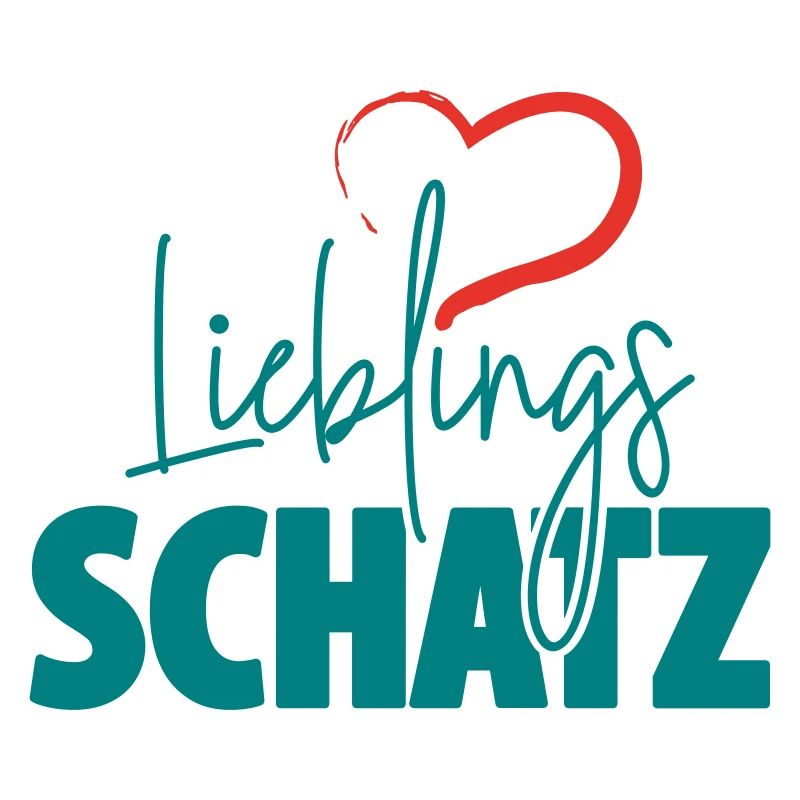 Lieblingsschatz mit Herz