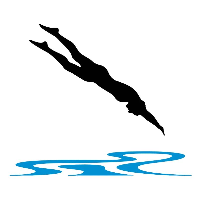 Schwimmerin, Schwimmen