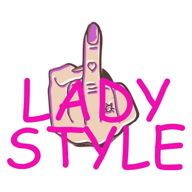 Lady Style Mittelfinger
