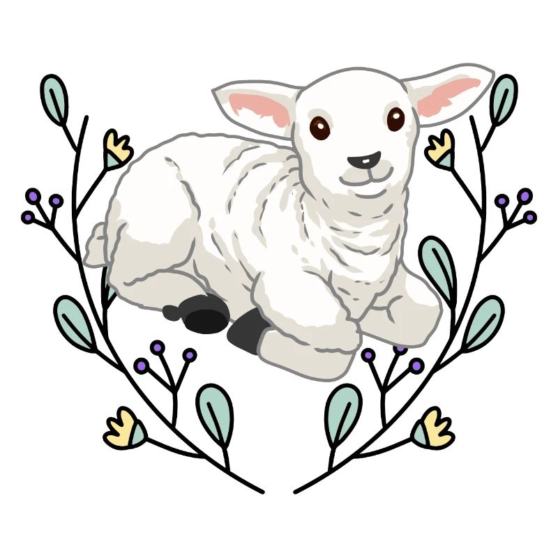 Lamb Lamb Ungulates Sheep Goat Flock Shepherd Bock