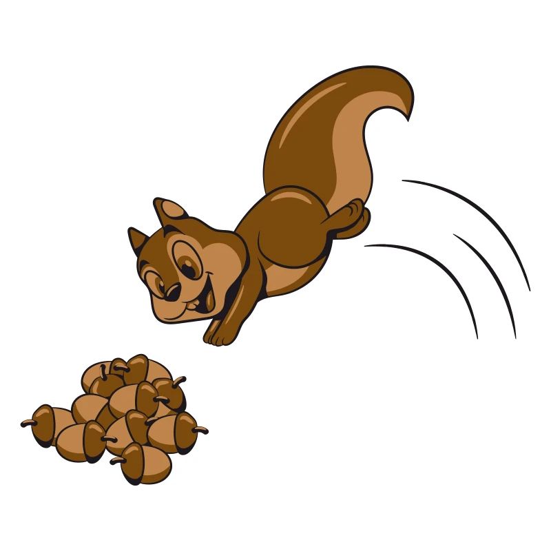 Eichhörnchen nüsse nuss