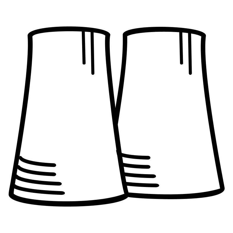 Atommeiler (1c, Linienzeichnung)