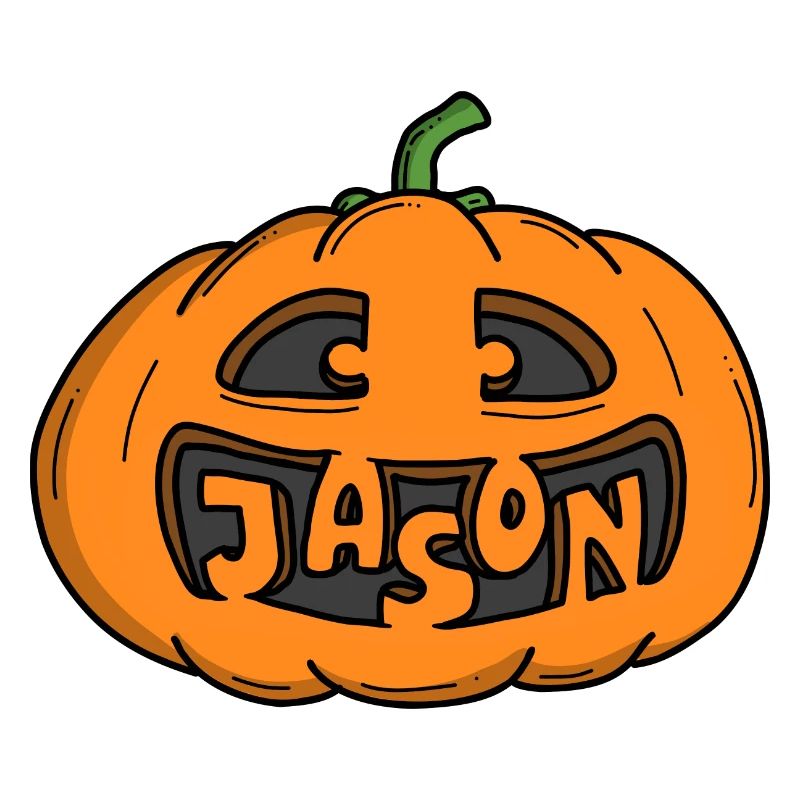 Jason Halloween Kürbis