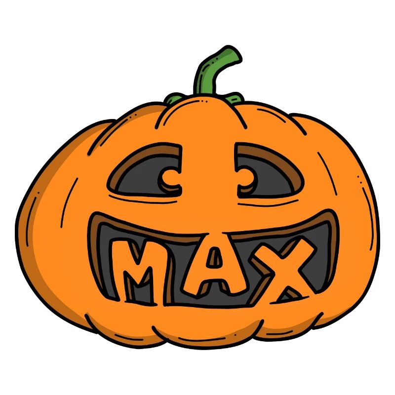Max Halloween Kürbis