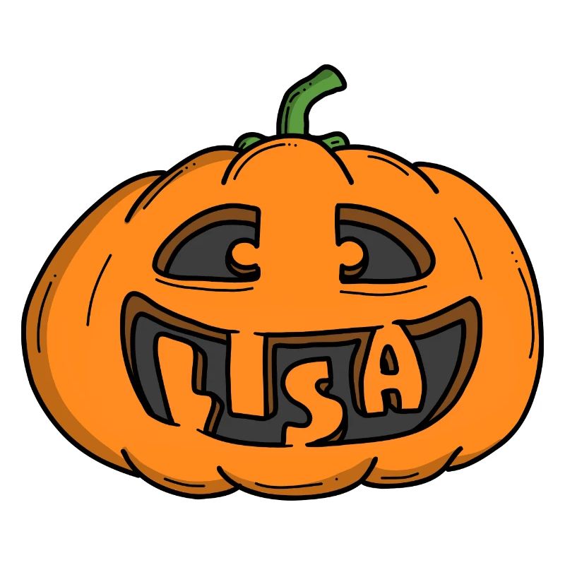 Lisa Halloween Kürbis