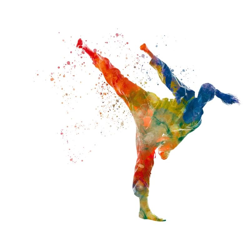 Karate-Kampfkunst