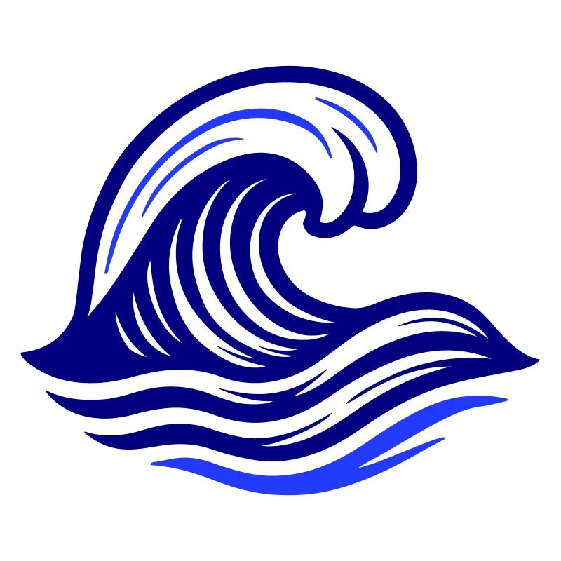Welle Symbol Ozean