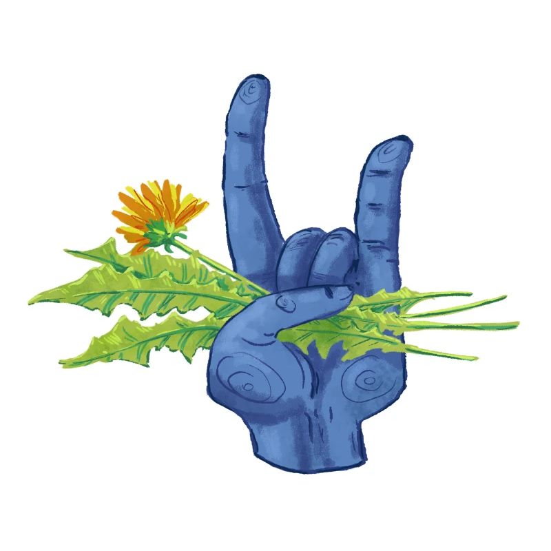 Unkraut ist Metal