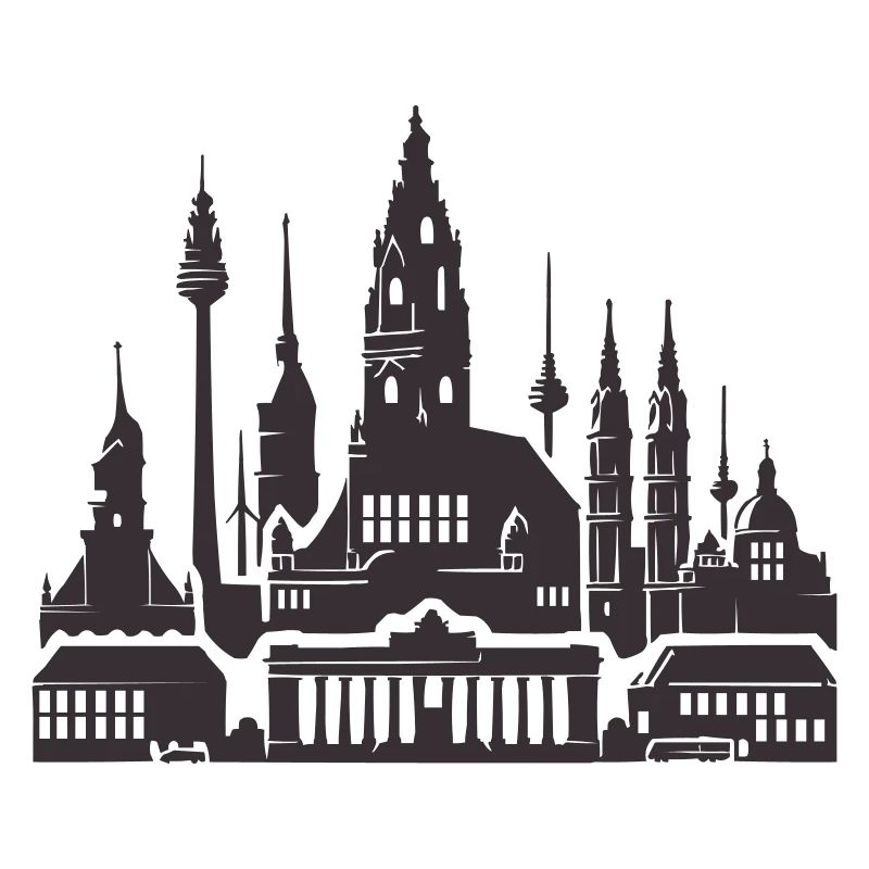 Leipzig Skyline