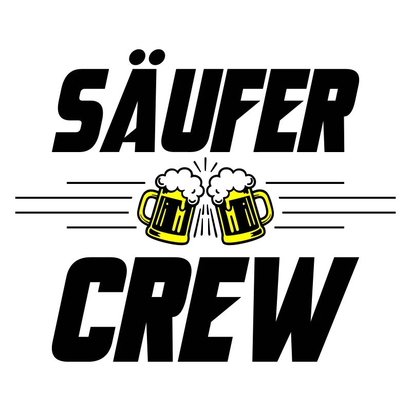 Säufer Crew Bier