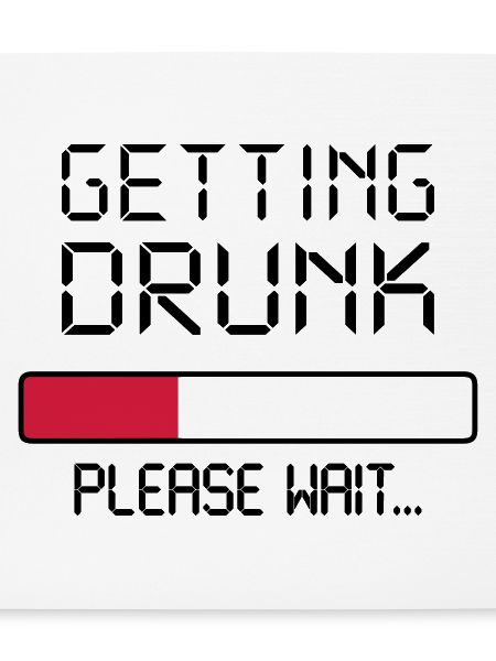 getting drunk
