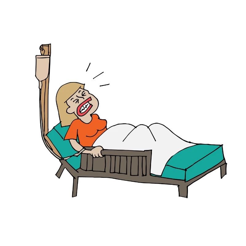 Krankenhaus Patient