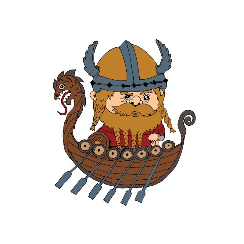 Wikinger Vikings Schiff