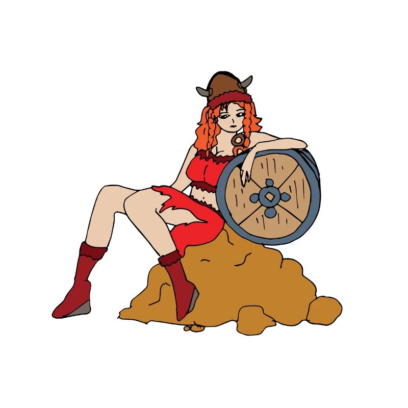 Wikinger Schildmaid Vikings