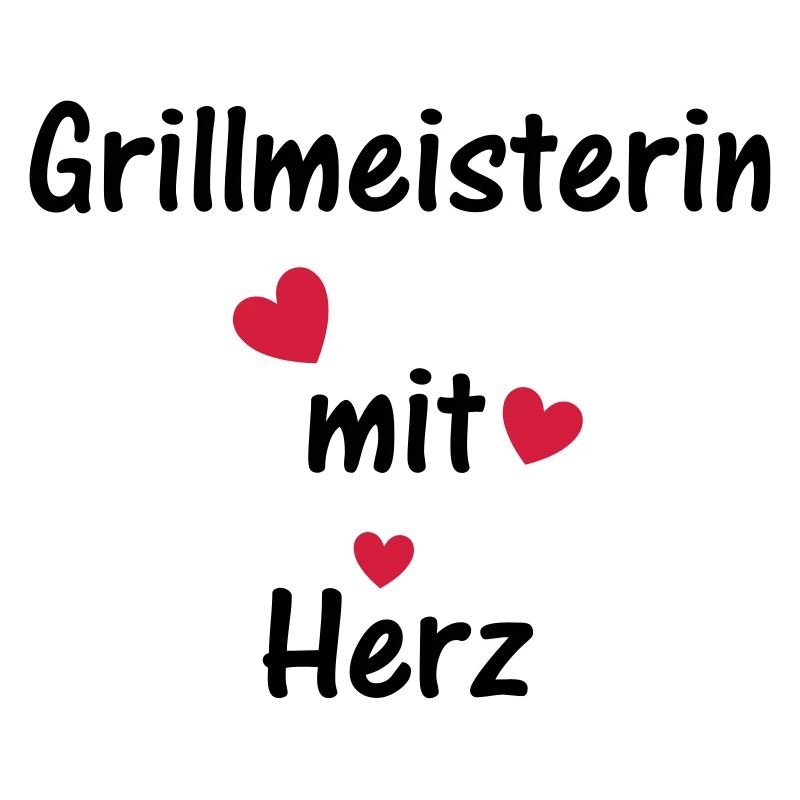 Grillmeisterin mit Herz