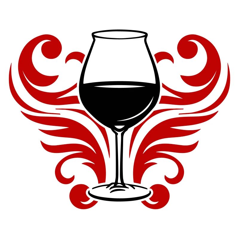 Wein Symbol Glas