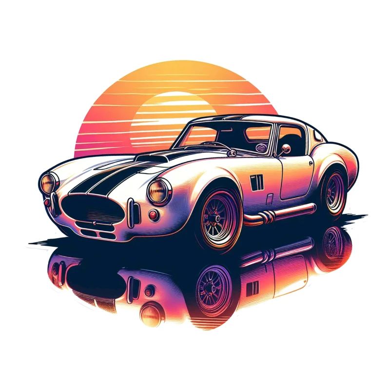 Oldtimer Sonnenuntergang