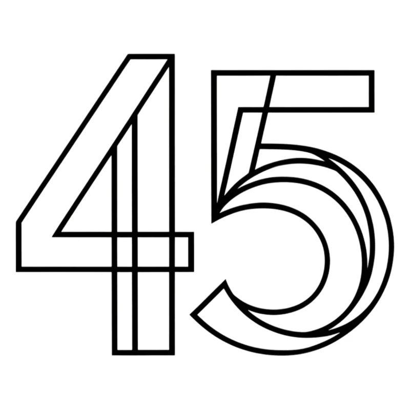45