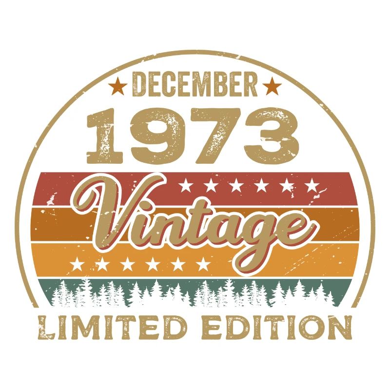 Geburtstag Dezember 1973 Geschenk Dezember 1973