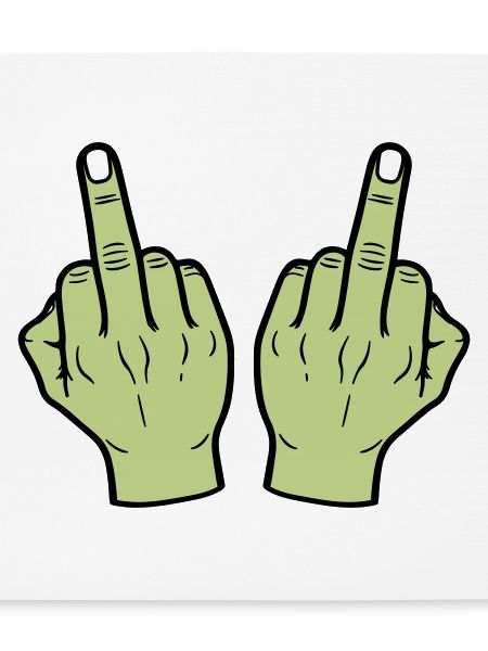 Mittelfinger Hand