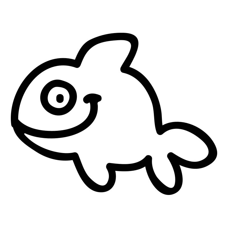 Fish - Fisch - Line
