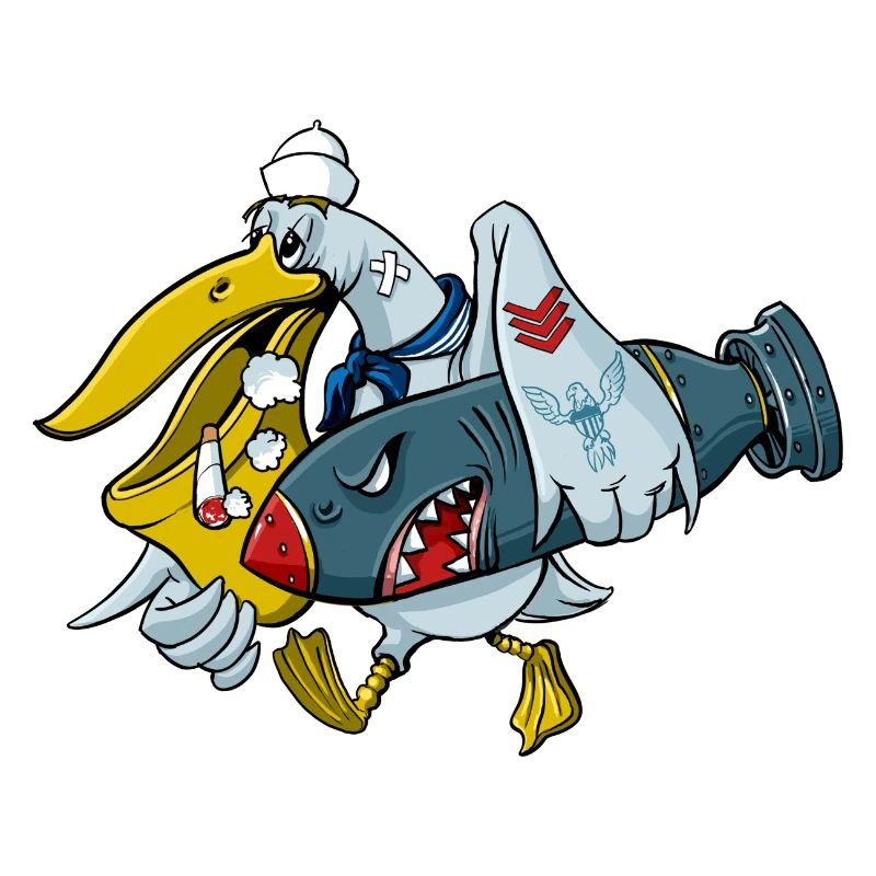 Navy Matrosen Pelikan