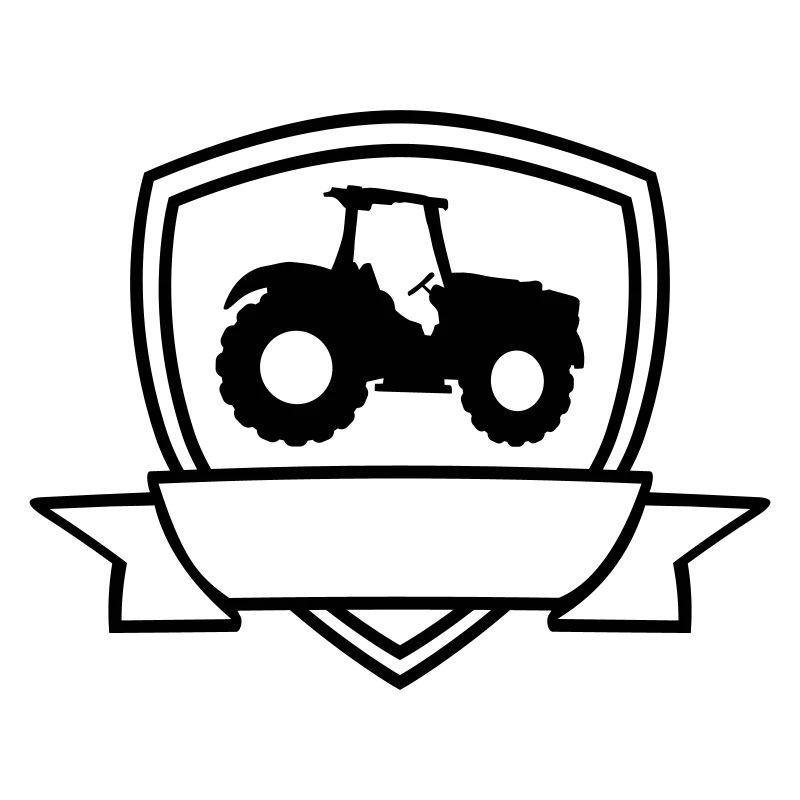 Banner Schild Traktor
