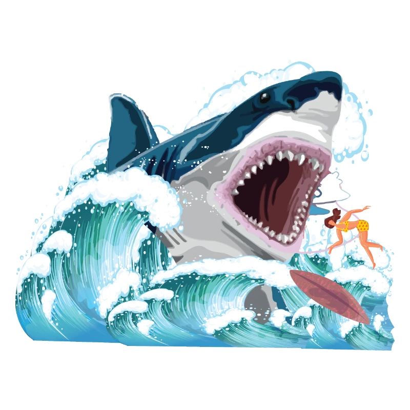 Megalodon attacks!