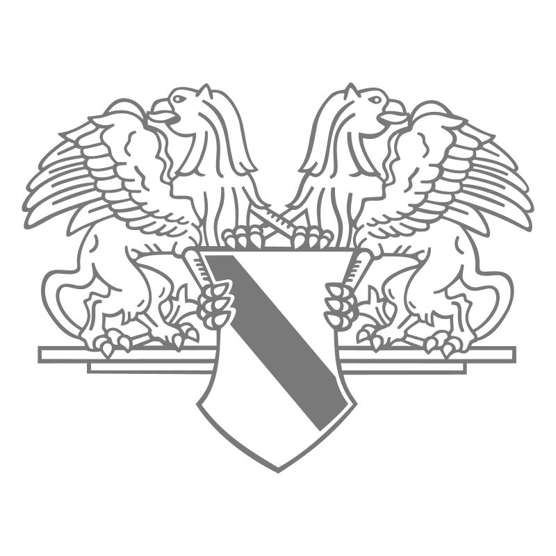 Badenwappen einfarbig
