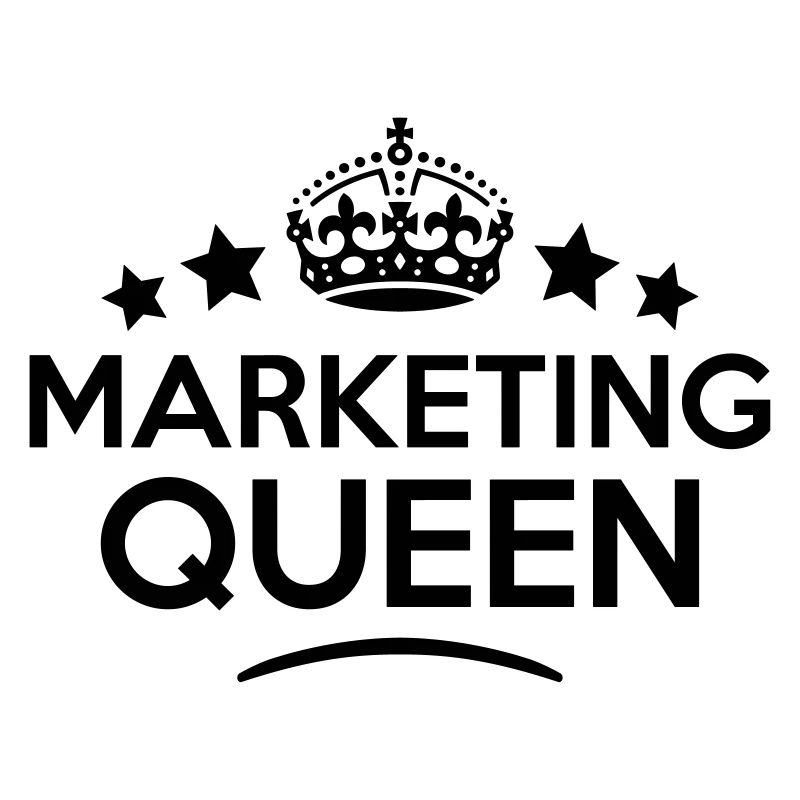 marketing queen keep calm style copy