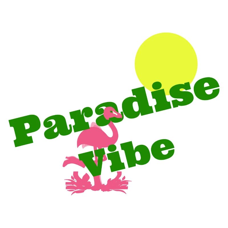 Flamingo im Paradies