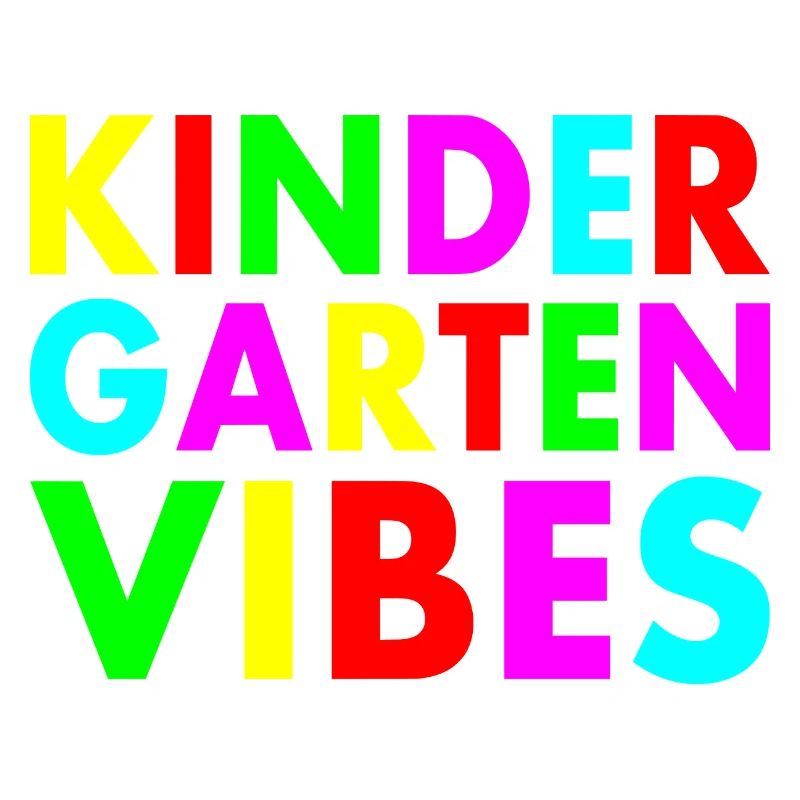 kindergarten vibes