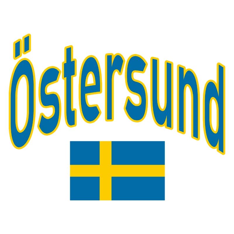 Drapeau suédois d’Östersund