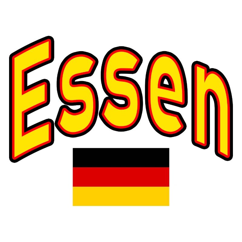essen deutschland flagge