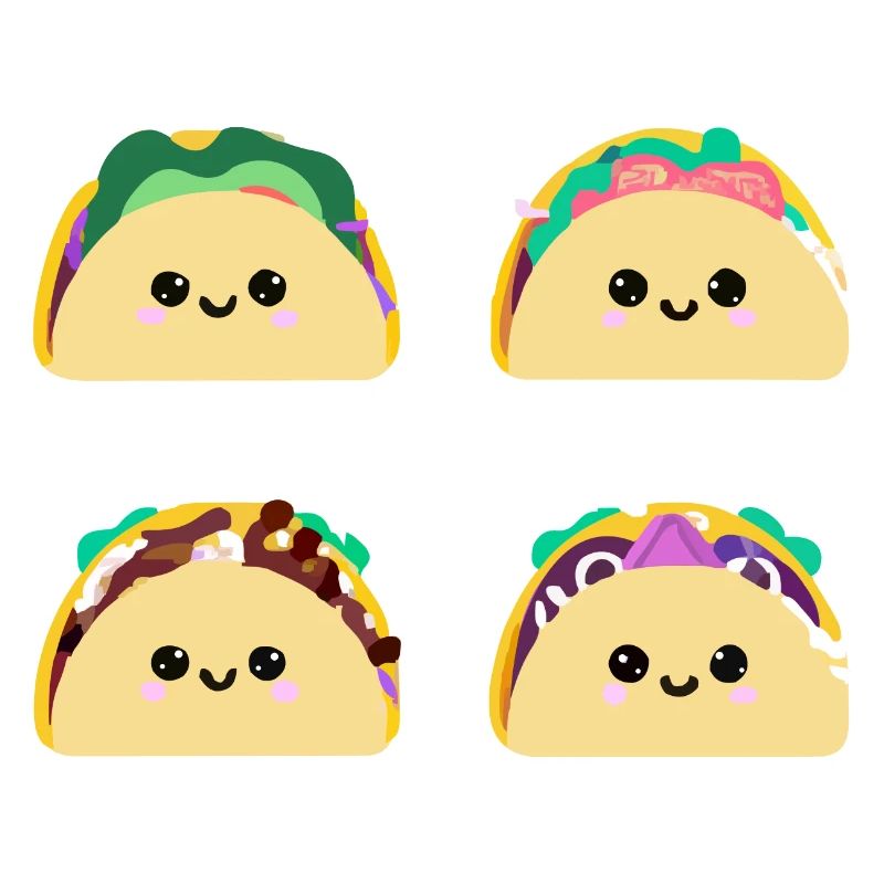 Les tacos Kawaii